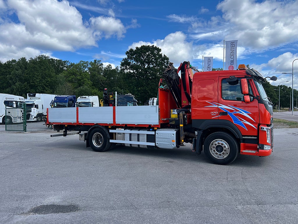 Volvo FM 370 4x2 Kranbil, Palfinger Kran, Euro 6