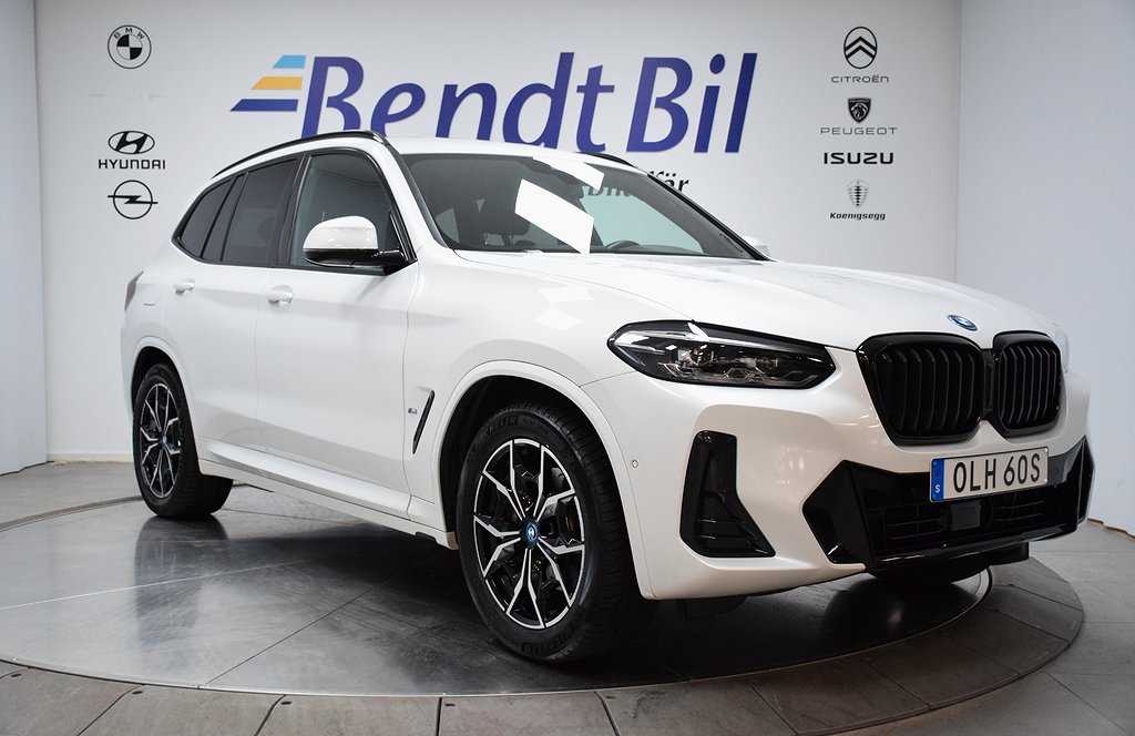 BMW X3 xDrive30e M Sport / Adaptiv farthållare / Drag 