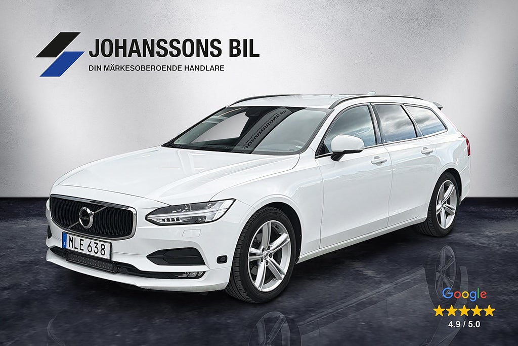 Volvo V90 D4 AWD Business *KamremBytt* VOC Värmare Drag SoV-däck