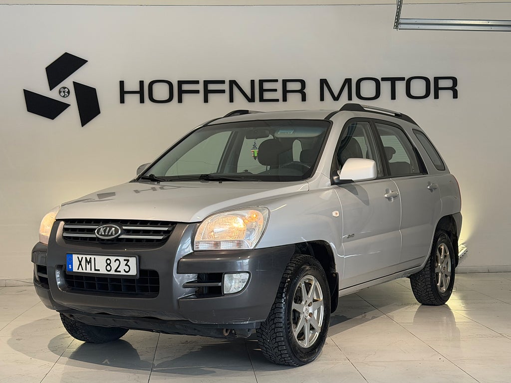 Kia Sportage 2.7 V6 4WD GLS BTooth AuX KVärmare Nybesiktigad DRAG 