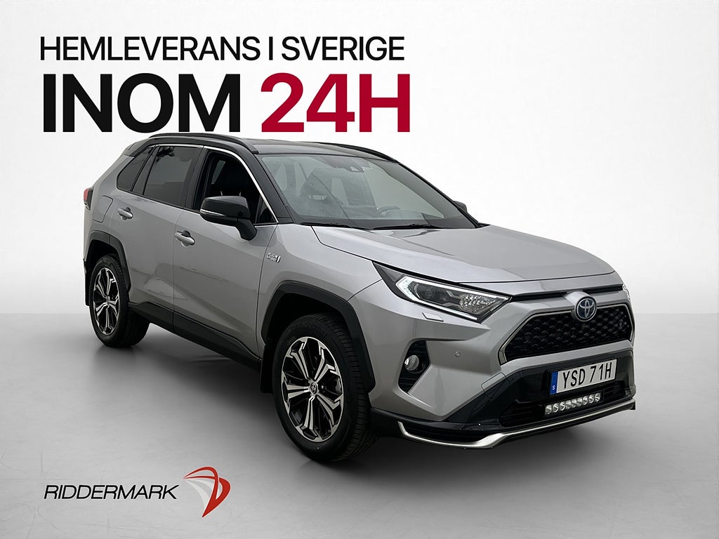 Toyota RAV4 Plug-in AWD 306hk Style HUD 360° Drag Läder