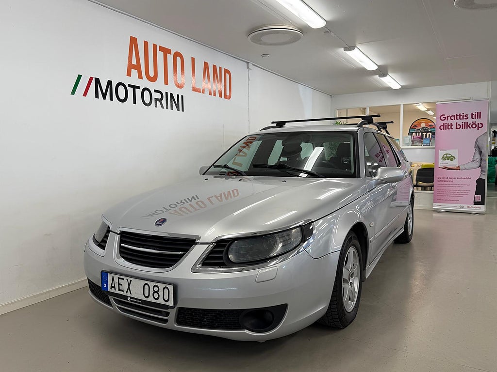 Saab 9-5 SportCombi 2.0T BioPower Linear Nybesiktigad&Servad