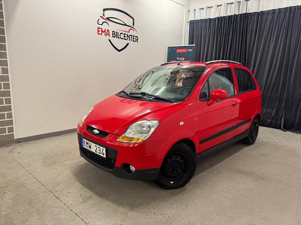 Chevrolet Matiz 0.8| nybesiktigad|lågmil|536:- skatt/år