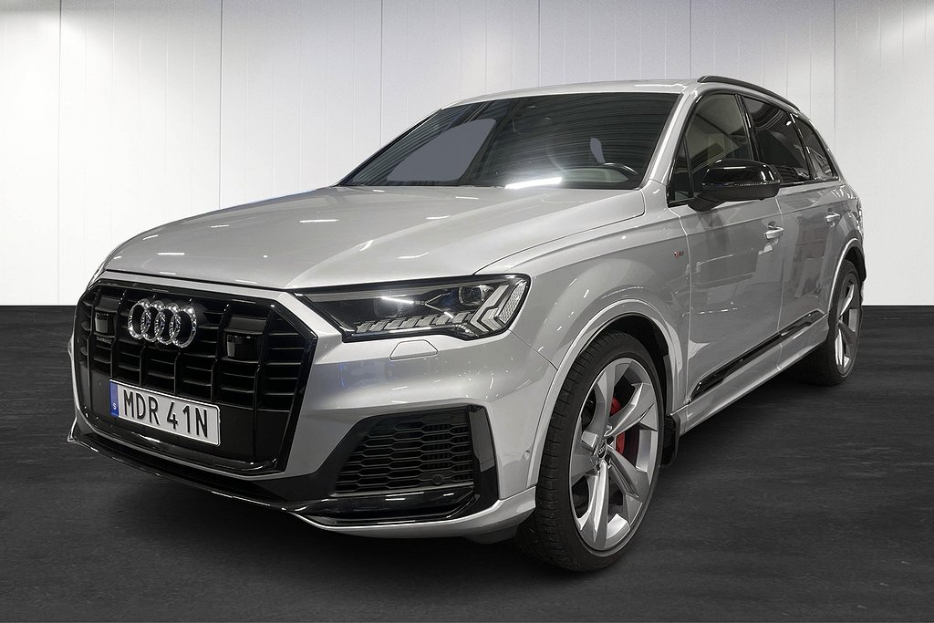 Audi Q7 60 TFSI e quattro TipTronic S Line LASER B&O Moms