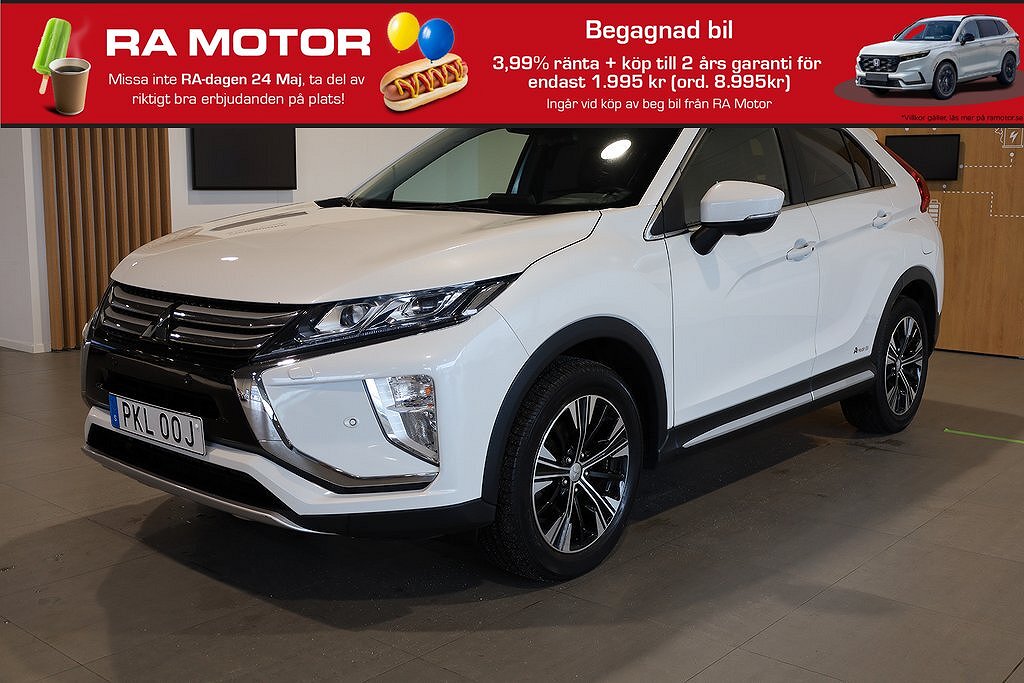 Mitsubishi Eclipse Cross 1,5 Aut 4WD Business 360° M-värme Läder 2019