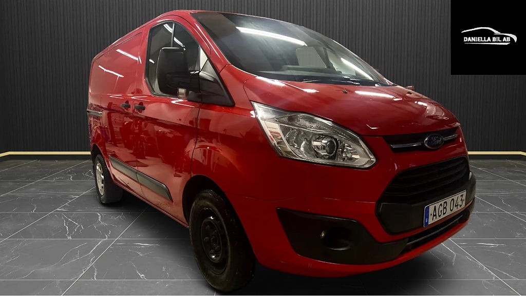 Ford transit CUSTOM 270 2.0 TDCi EURO 6 HVO MOMS SVENSKSÅLD 131HK
