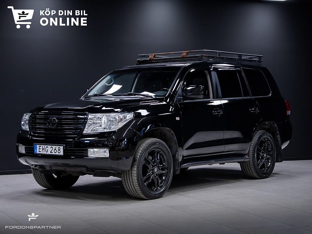 Toyota Land Cruiser 200 4.5 V8 D-4D 286HK 4WD TAKLUCKA SKINN 