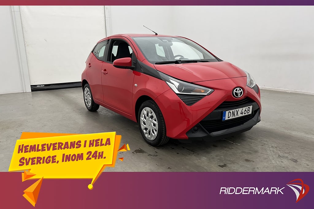 Toyota Aygo 1.0 VVT-i X-PLAY M-Värmare B-Kamera CarPlay