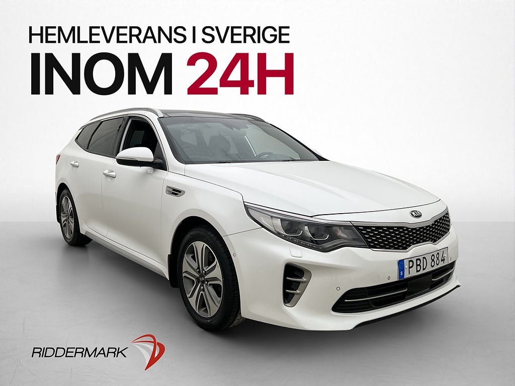 Kia Optima SW 1.7 141hk GT-Line Pano H/K Kamera Skinn