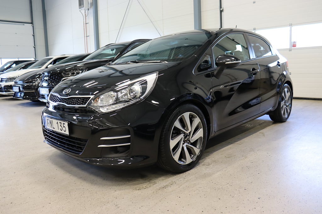 Kia Rio 5-dörrar 1.2 CVVT GLS B-Kamera P-Sensorer 84hk