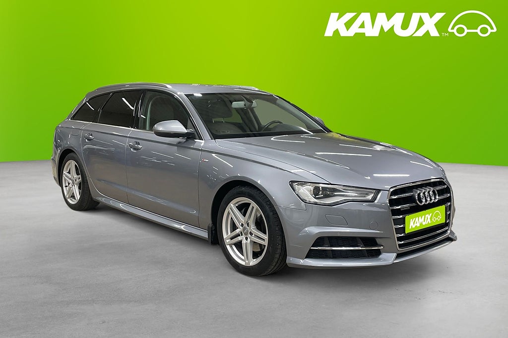 Audi A6 2.0 TDI Quattro 190hk S-Line Värmare Kamera Drag