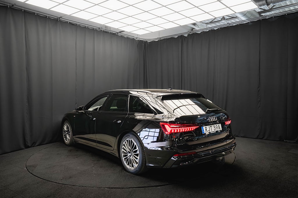 Audi A6 55 TFSI e Q S-Line DRAG COCKPIT P-VÄRM 1-ÄGARE MOMS