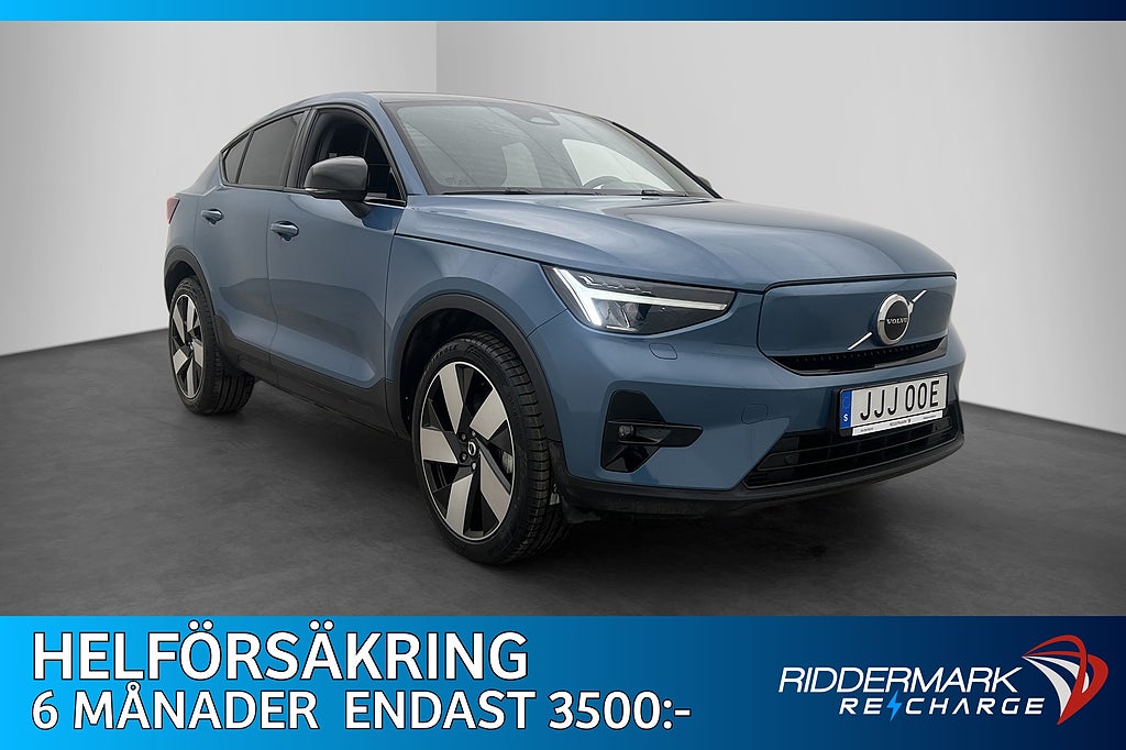 Volvo C40 Recharge Twin Motor Plus Pano Värmare Kamera Moms