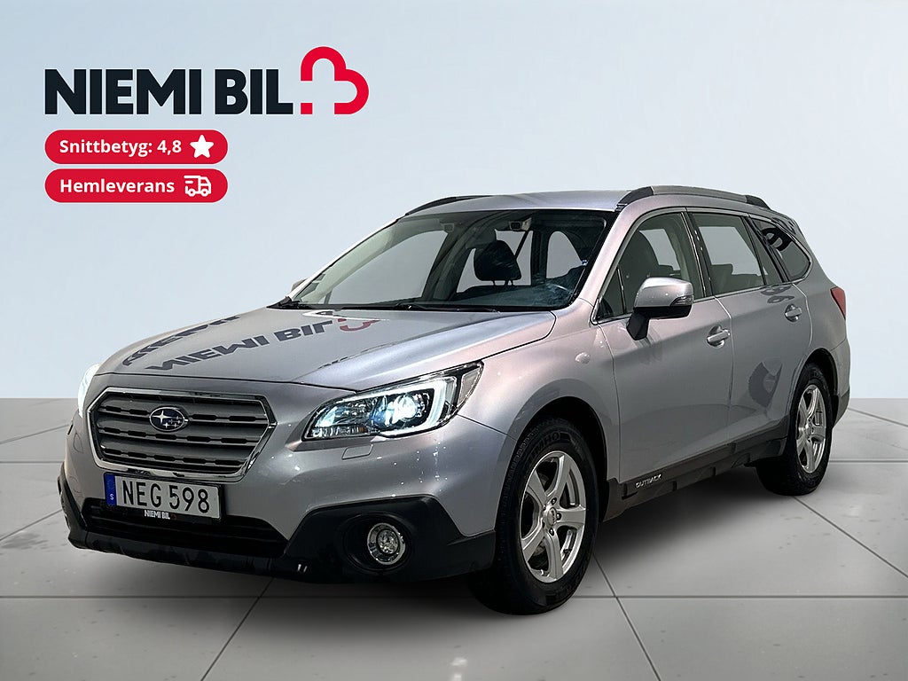 Subaru Outback 2.5 4WD Skinn Drag Kamera Mvärm Kamkedja S/V-hjul