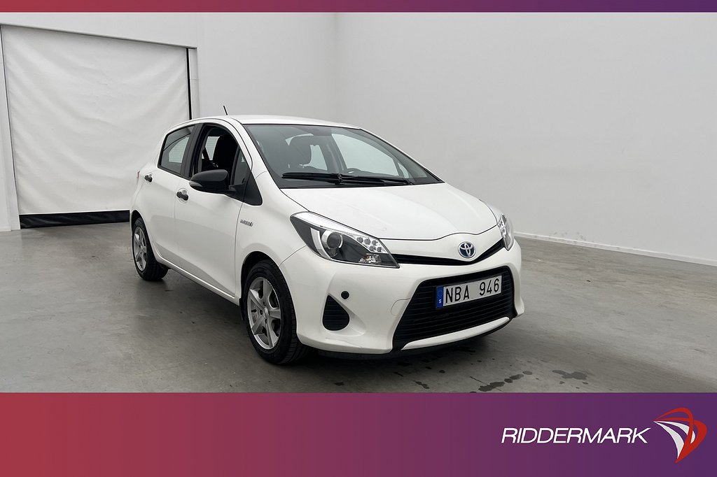 Toyota Yaris Hybrid 101hk Life Värmare Låg-skatt 0,35l/Mil