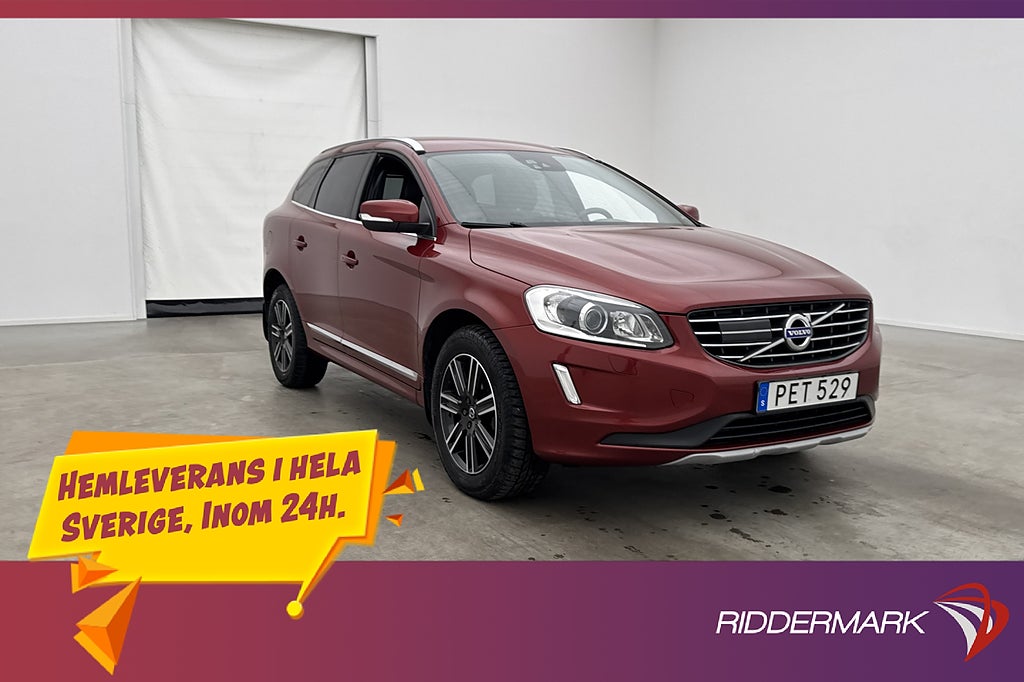 Volvo XC60 D4 AWD Classic VOC Kamera Navi Skinn Drag