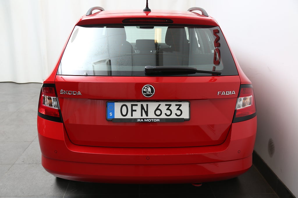 Skoda Fabia 1,0 TSI 95hk Style Kombi | 1ägare I Motorvärmare 2018