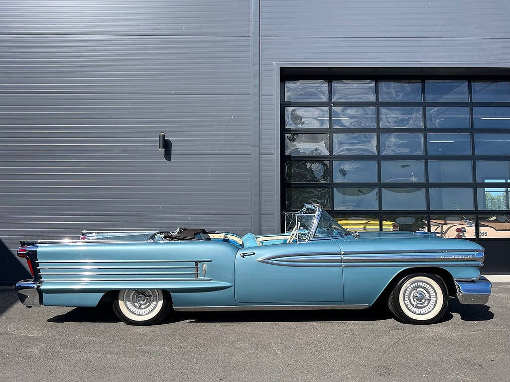 Oldsmobile Ninety-Eight Convertible Coupé 6.1 V8 Hydra-Matic, 4-trinn, 309hk, 1958