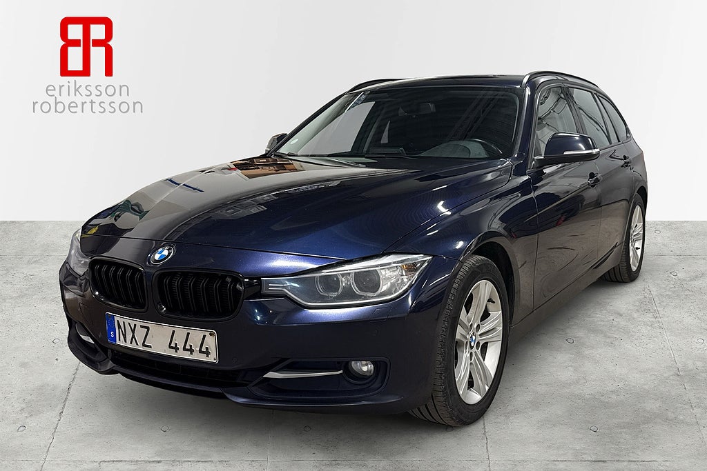 BMW 320D xDrive Touring Steptronic Sport line Motorvärmare Drag