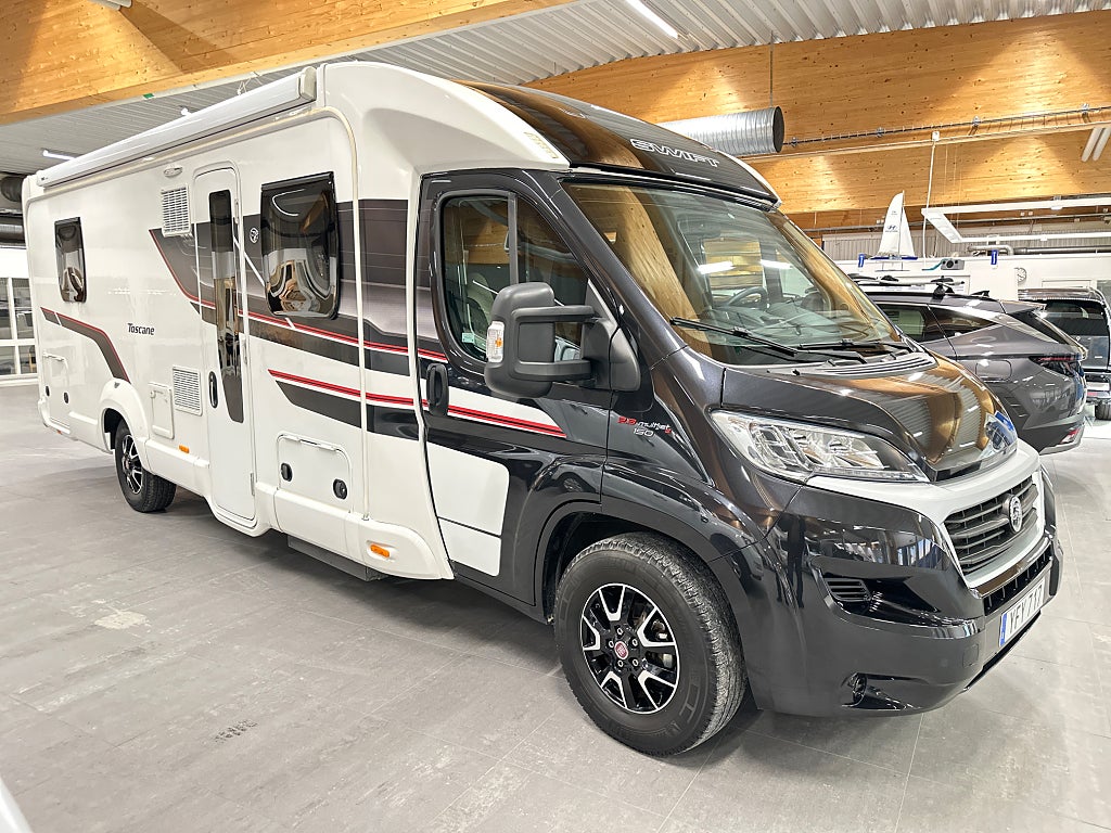 Swift 794 QB Toscane 150HK, Dubbelsäng, 1 ägare thumbnail