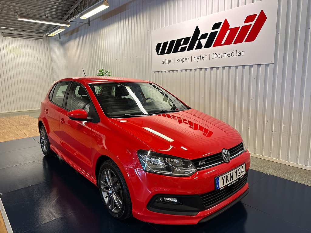 Volkswagen Polo 1.2 TSI R-Line, P-sensorer FoB, 1år Garanti