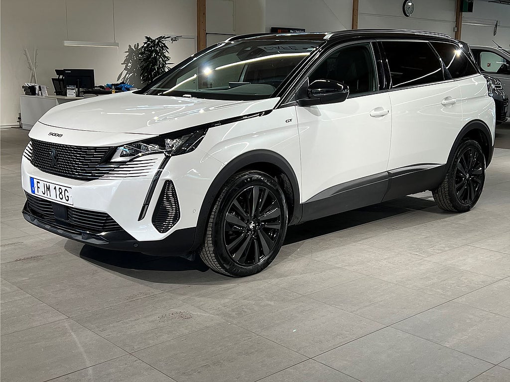 Bild på Peugeot 5008 GT Black Pack 1.2 PT 130hk Aut - DRAG, ELBAKLUCKA