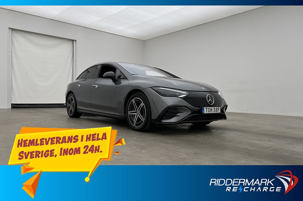 Mercedes-Benz EQE 350+ 90.6 kWh AMG Night Dragkrok Burm 360°