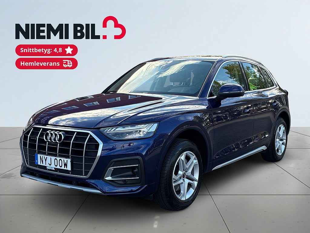 Audi Q5 quattro MOMS/360/Pano/SoV-Däck/Darg/Psens/Ellucka