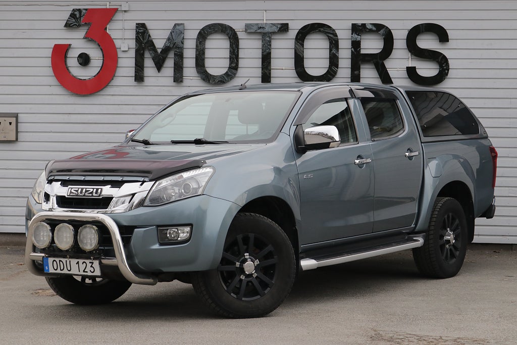 Isuzu D-Max Crew Cab 2.5 4WD Drag Extra ljus Kåpa Moms!
