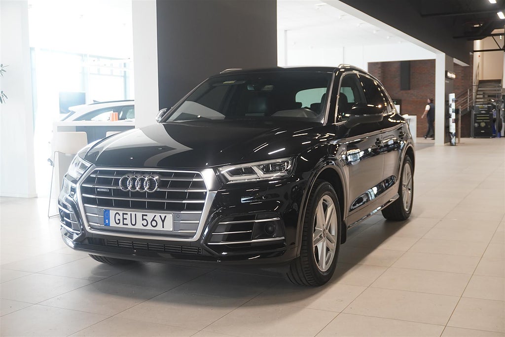 Audi Q5 45 TDI Quattro 231hk S Line Dragkrok Luftfjädring Adapiv