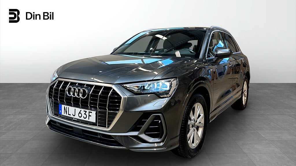 Audi Q3 45 TFSIe 245hk S-Line Proline Cockpit P-sensorer