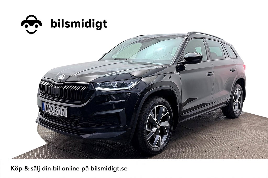 Skoda Kodiaq 2.0 TDI 4x4 Sportline Drag Värmare CANTON Stolminne MOMS 200hk