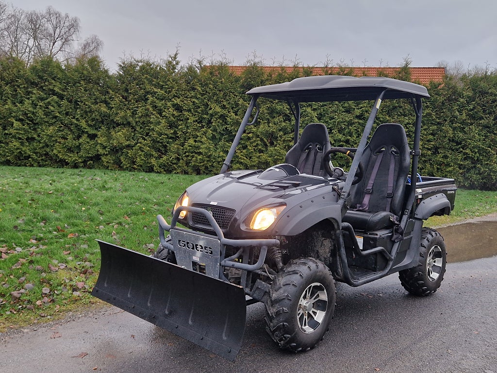 Goes 520 / MC-reg / B-kort / Snöplog / 823kr/månad / Byte