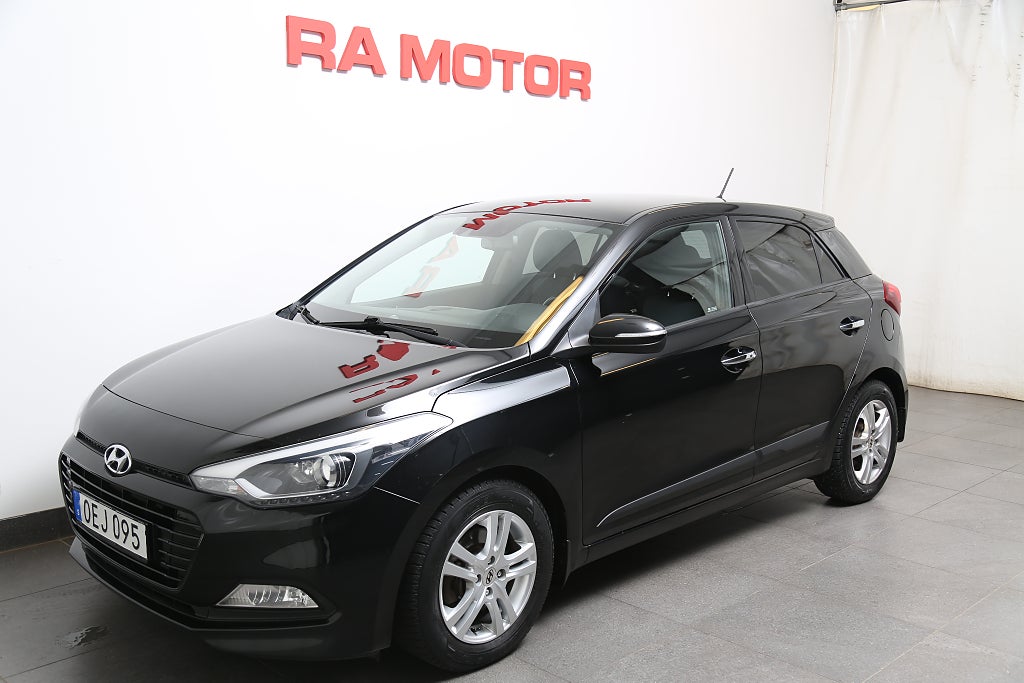 Hyundai i20 1,0 T-GDI blue 120hk Premium Plus Kamera P-sensor 