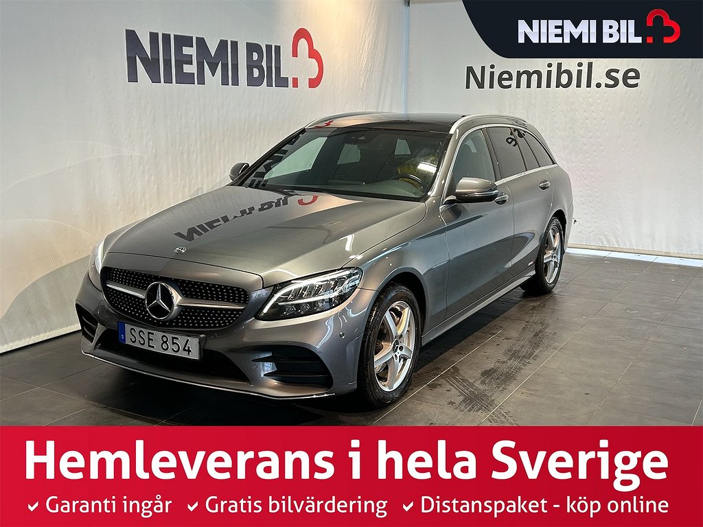 Mercedes-Benz C 220 T d 4MATIC 9G AMG Line Dvärm/Pano/Drag