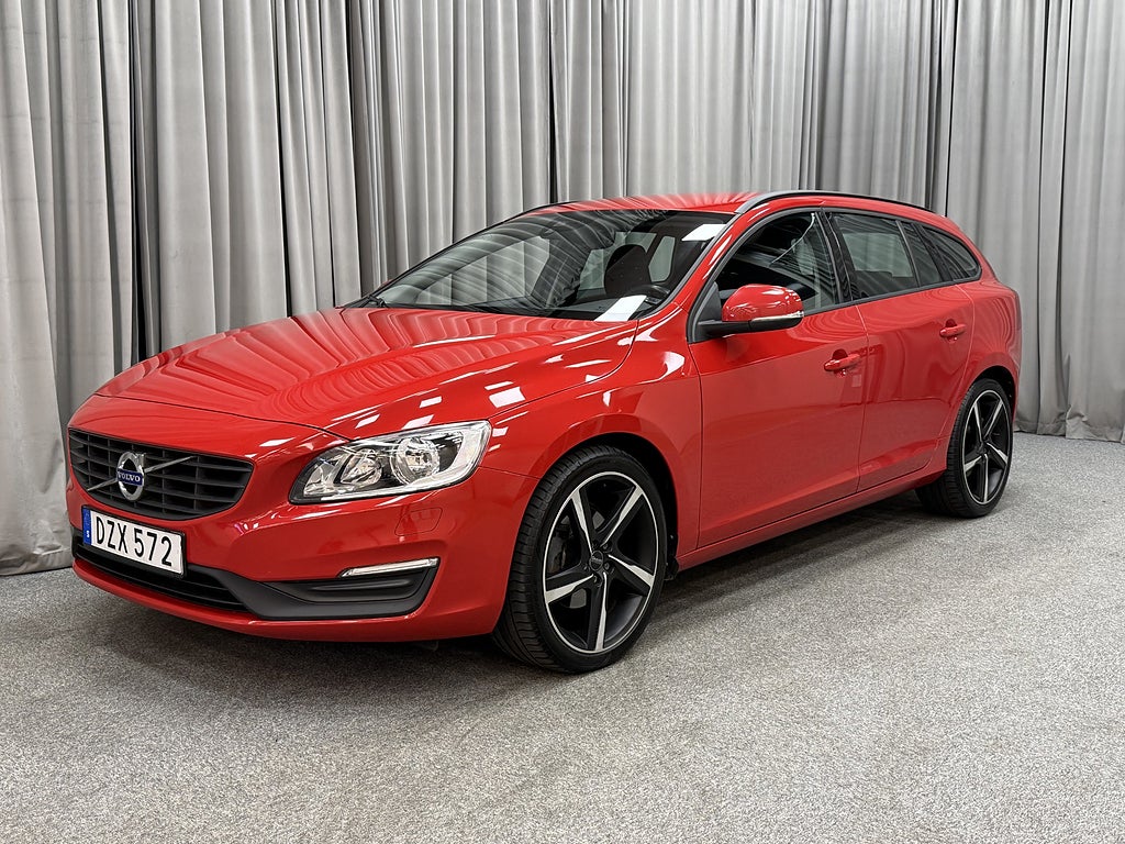 Volvo V60 T3 152HK Business Edition Dragkrok/Rattvärme/Nyservad