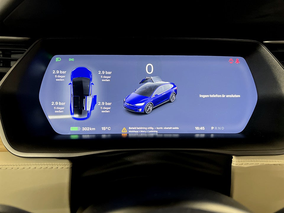 Bild på Tesla Model X Subzero Summo 100D 100 kWh 423hk Aut AWD B-KAMERA 