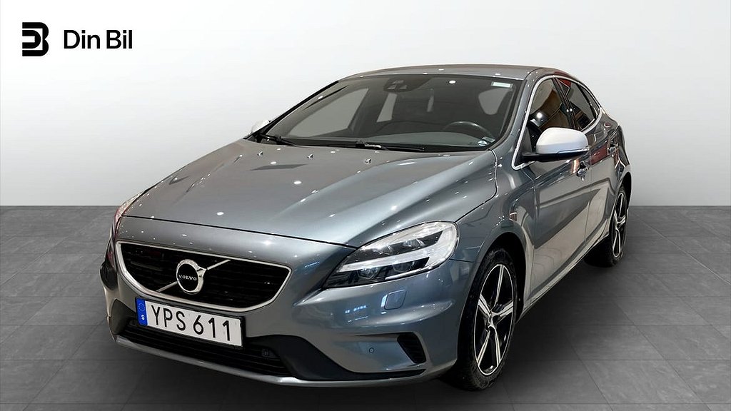 Volvo V40 D2 Geartronic 120hk R-Design/Backkamera/Navigation