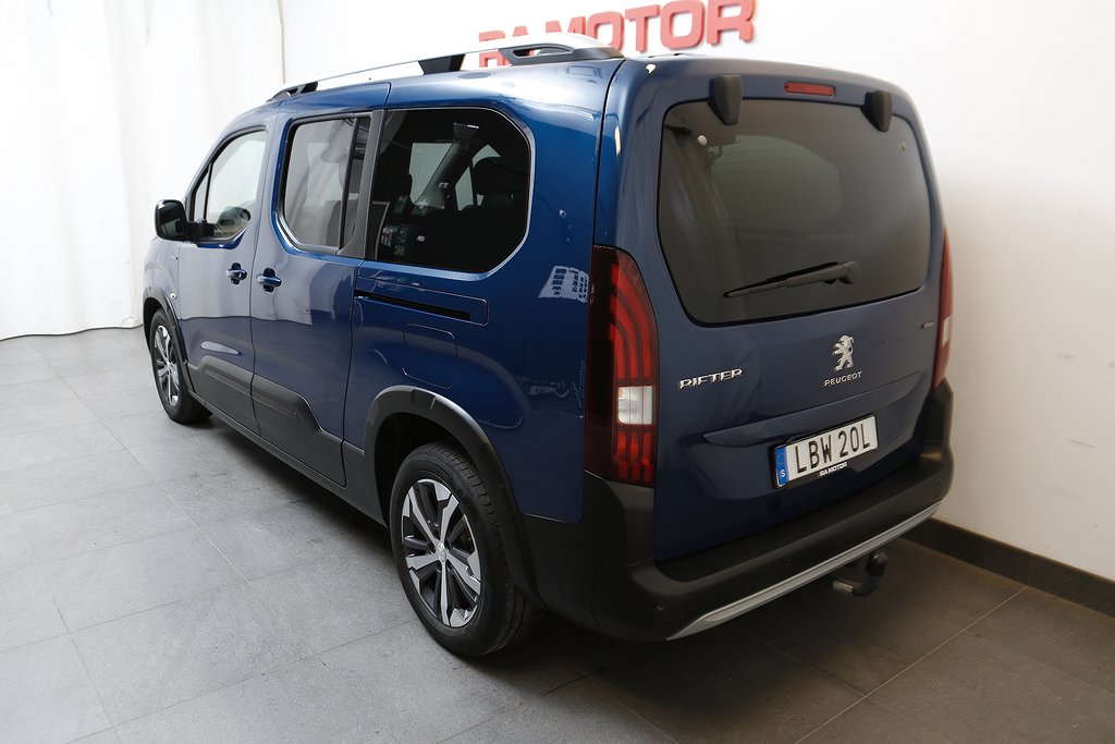 Peugeot Rifter 1,5 BlueHDi EAT GT-Line Aut Värmare Drag 2019