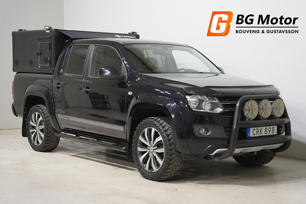 Volkswagen Amarok 2.0 BiTDI 180HK 4Motion Canyon Aut Drag/Hundkåpa/PDC