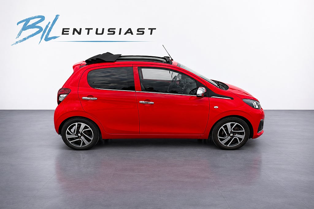 Peugeot 108 TOP! 5-dörrar 1.0 Kamkedja ÖPPNINGSBAR TYGSUFFLETT