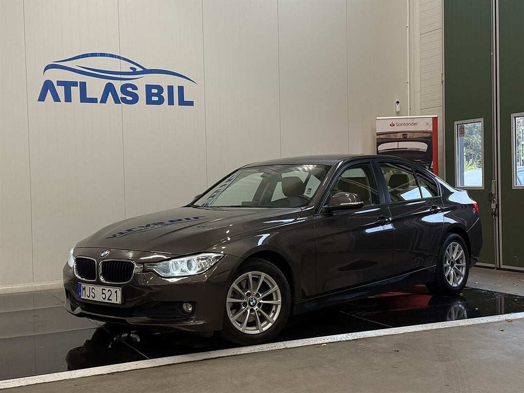 BMW 320D Sedan Steptronic/Skinn/Rattvärme/NyServad/Sensorer/SoV