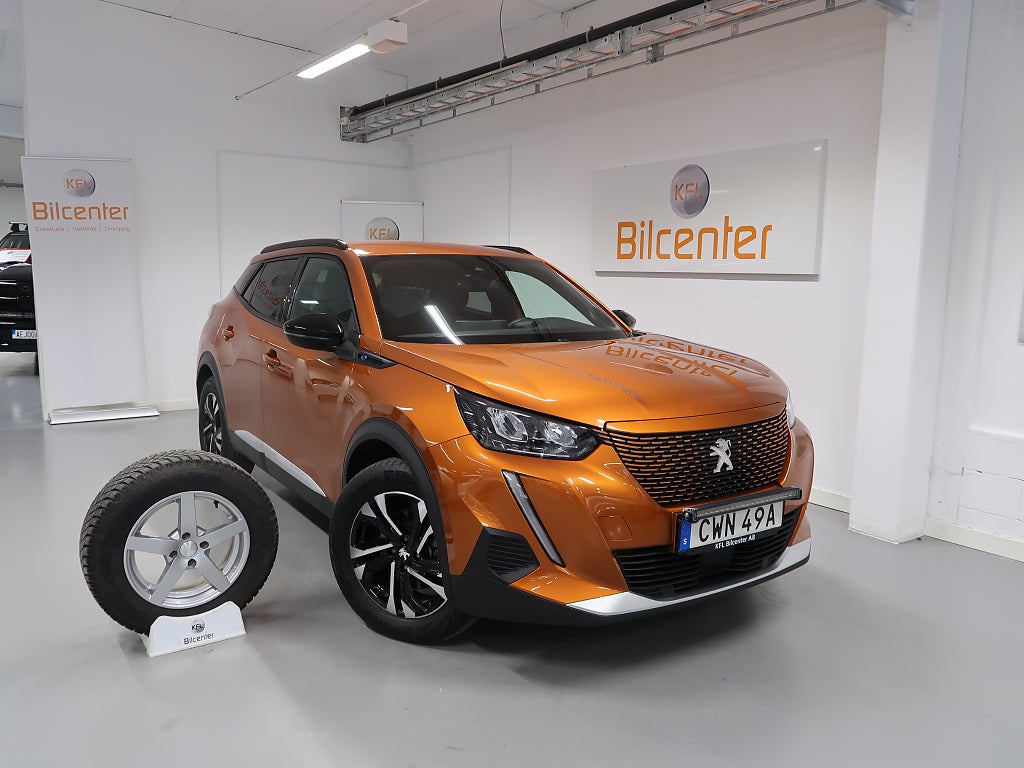 Peugeot 2008 e- 50 kWh V-Däck ingår Cockpit-Kamera-Bluetooth-Farthål