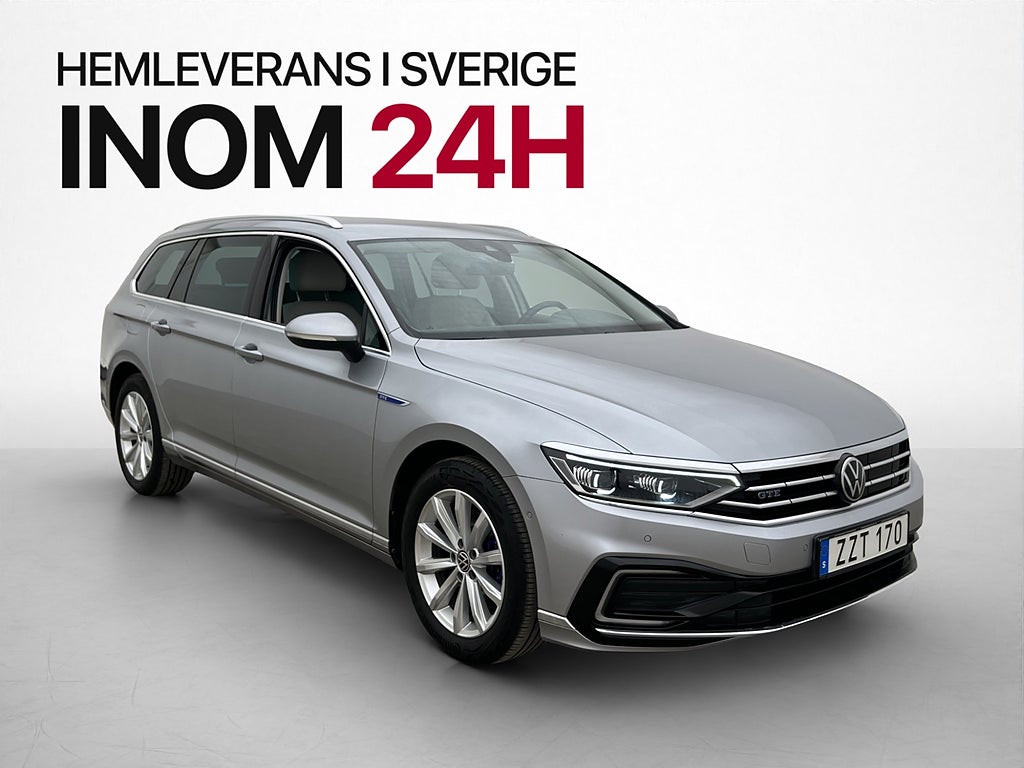 Volkswagen Passat GTE 218hk Cockpit Värmare Dragkrok MOMS