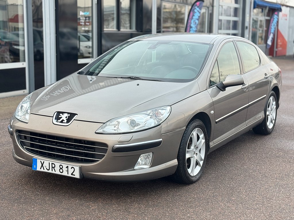 Peugeot 407 2.0 HDi 136hk | Helskinn | Nybesiktad