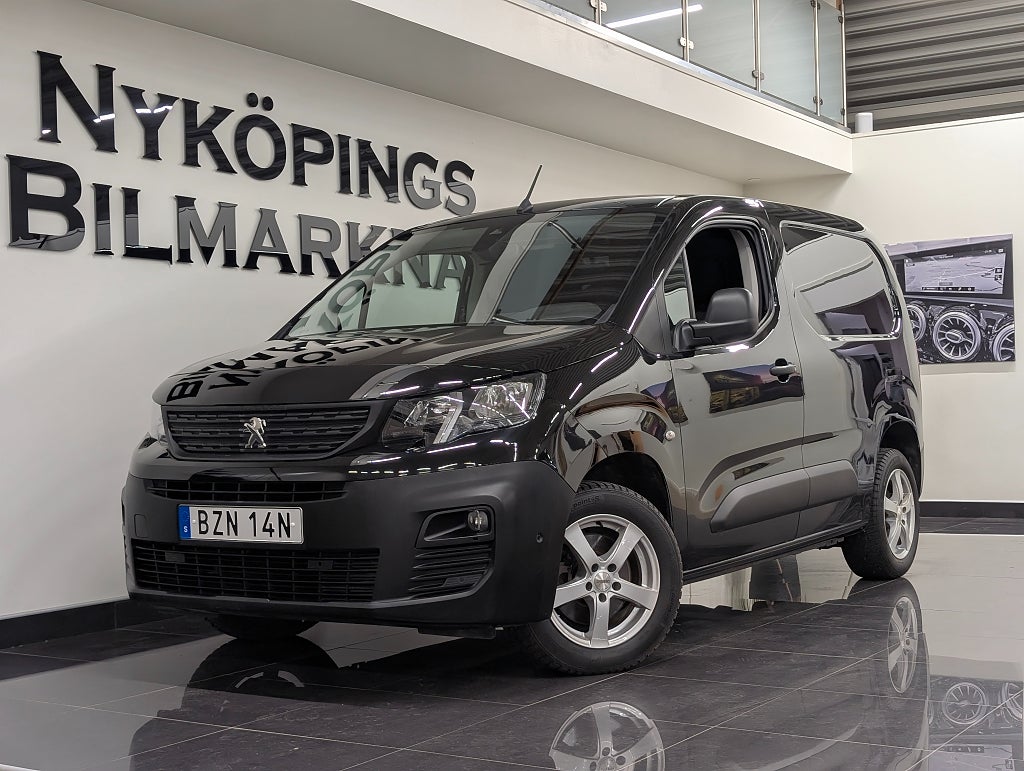 Peugeot Partner Utökad Last 1.5 130hk Aut Euro 6 Dieselvärmare Carplay