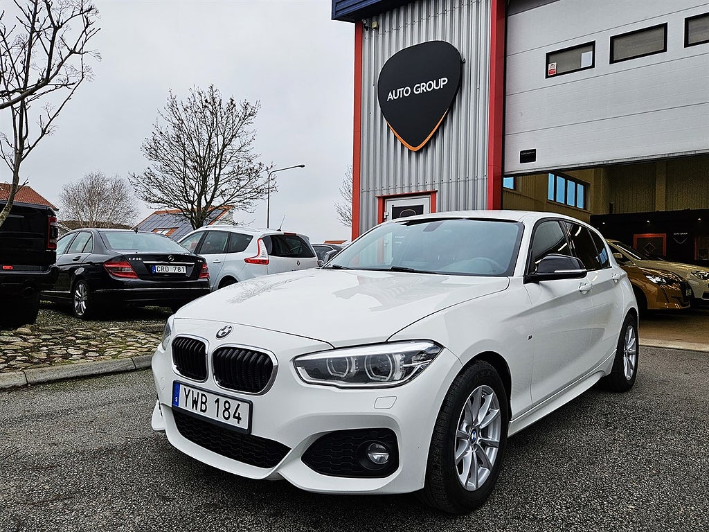 BMW 120 d xDrive 5-dörrars Steptronic, 190hk M Sport Nybesiktad