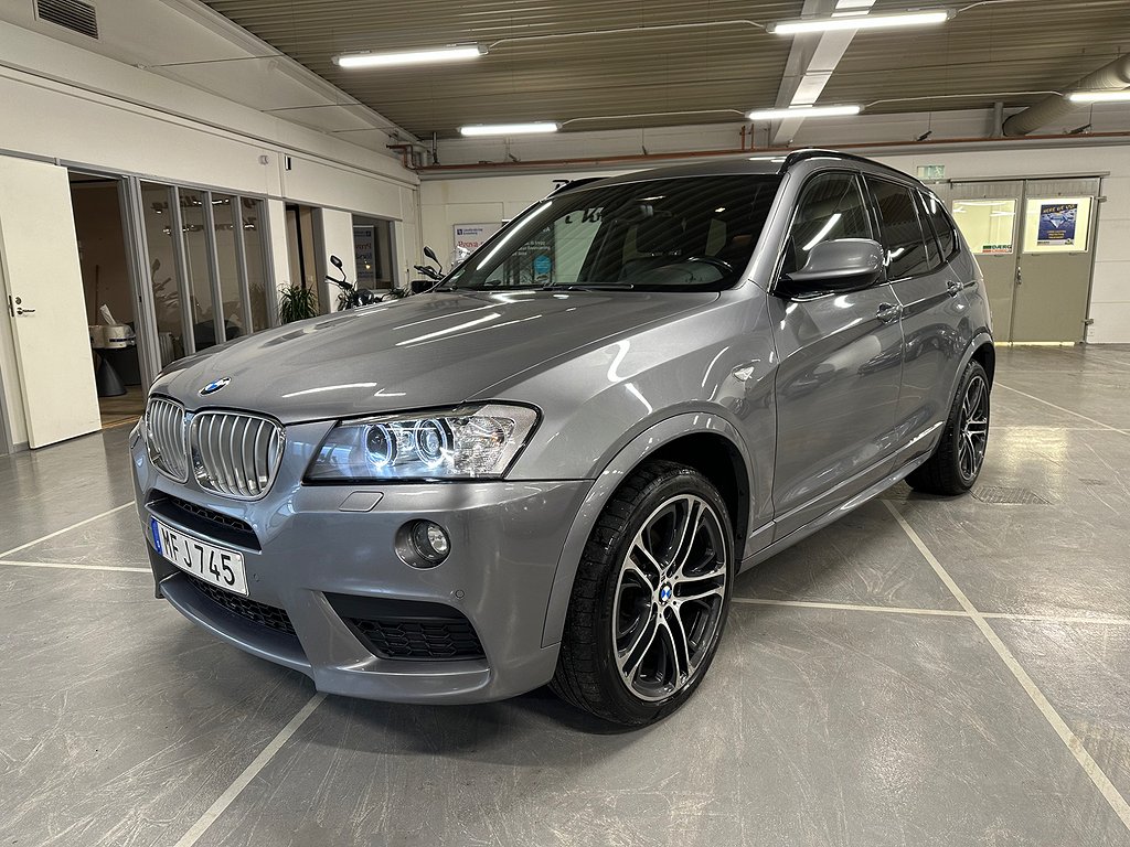 BMW X3 xDrive35d M Sport  313hk Panorama Navi Drag H/F