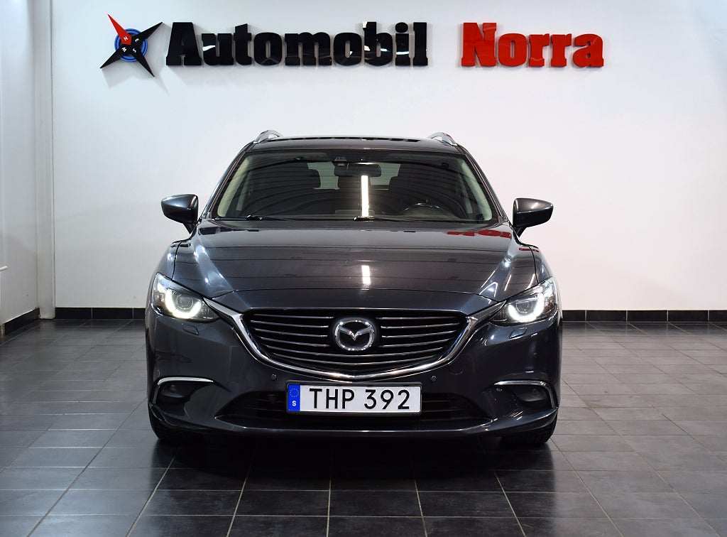 Mazda 6 Wagon 2.0 SKYACTIV-G Navi/PDC/Blis/Motorvärmare