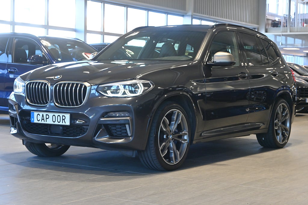 BMW X3 M40d 326hk Innovation Ed. 21" Carbon Värmare